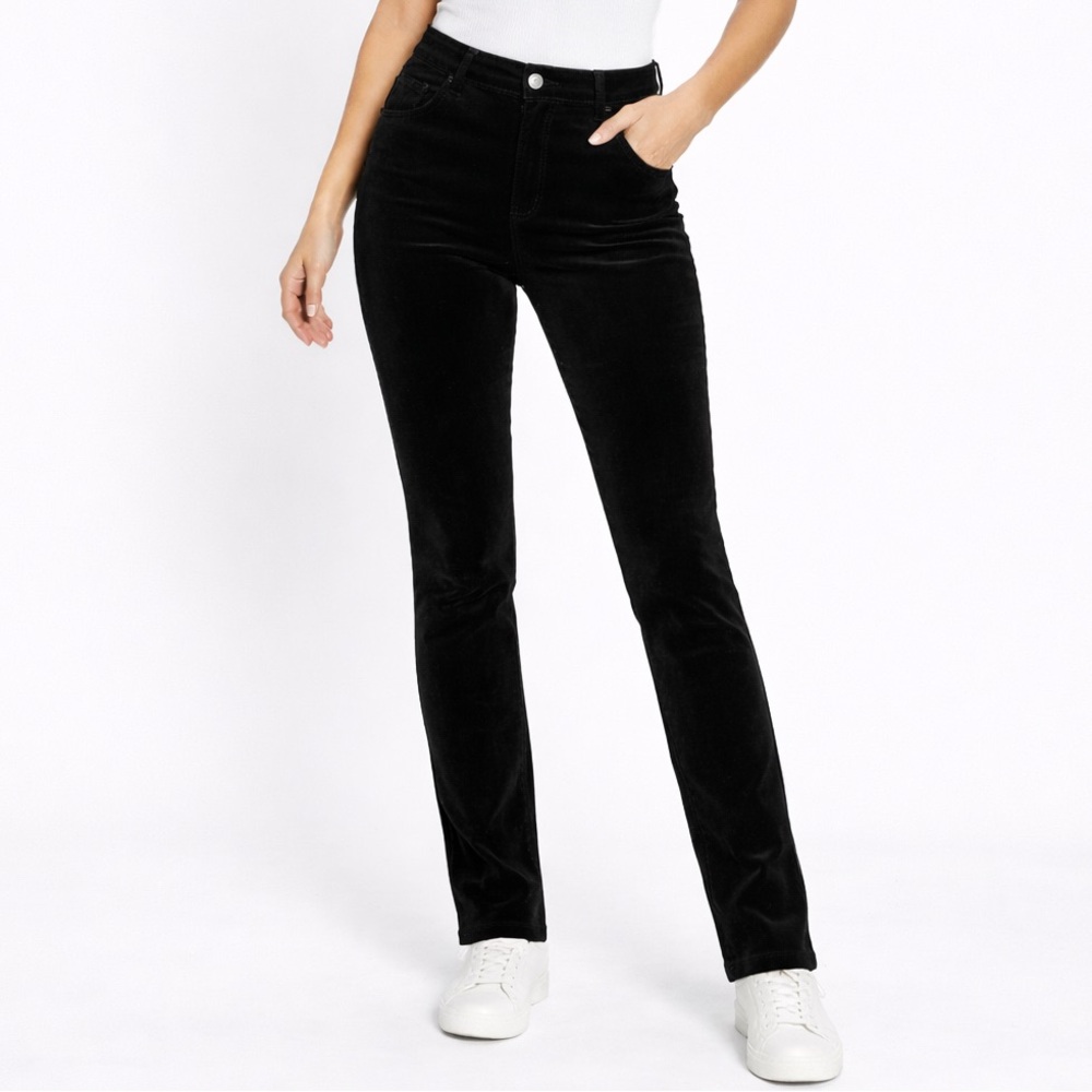 Banana Republic black velvet pants women’s size 30